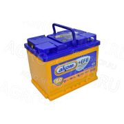 Аккумулятор 60 АКОМ+EFB 600А прямая клемма конус (стандарт) Жигулевск/AKOM (ар.60 А3 EFB+)
