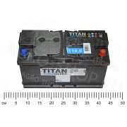 Аккумулятор 110 Титан Euro Silver 950А обратная клемма конус (стандарт) Tubor/Н.Новгород