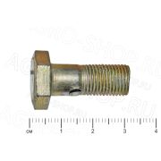 Болт-штуцер 36-1104787 обратки форсунки d=10мм Д-243/245/260 (К.)