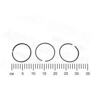 Кольца поршневые 08-398307-00 (92,5мм) (4п/к) ГАЗ-53,3307,24 Goetze